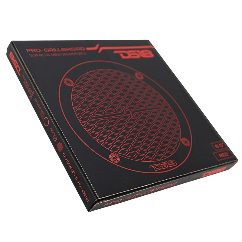 DS18 PRO-GRILL6MS 6.5" Slim Metal Mesh Honeycomb Speaker Grill