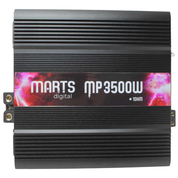 Marts Digital Premium Monoblock 3.5K 1 Ohm Class D Amplifier MP-3500-1-V2