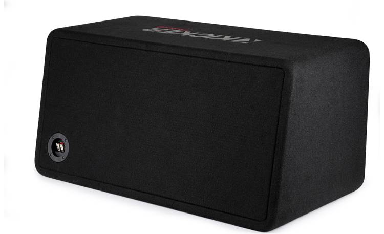Kicker CompR Series 12" 1000W RMS 2 Ohm Loaded Ported Subwoofer Enclosure- 48DCWR122