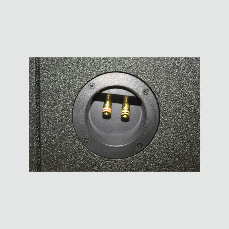 Pipemans Installation Single 15" Vented and Coated Subwoofer Box 1" Baffle