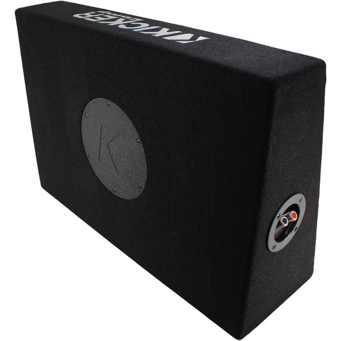 Kicker Comp Series 10" 150W RMS 4-OHM Single Subwoofer Vented Enclosure/43TC104