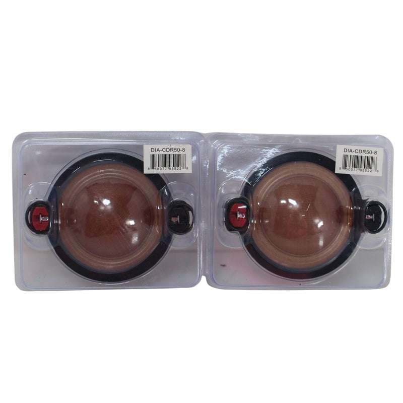 RAGE CDR-50 Replacement Diaphragm Pair for Twist-On Compression Driver 4 or 8 Ohm