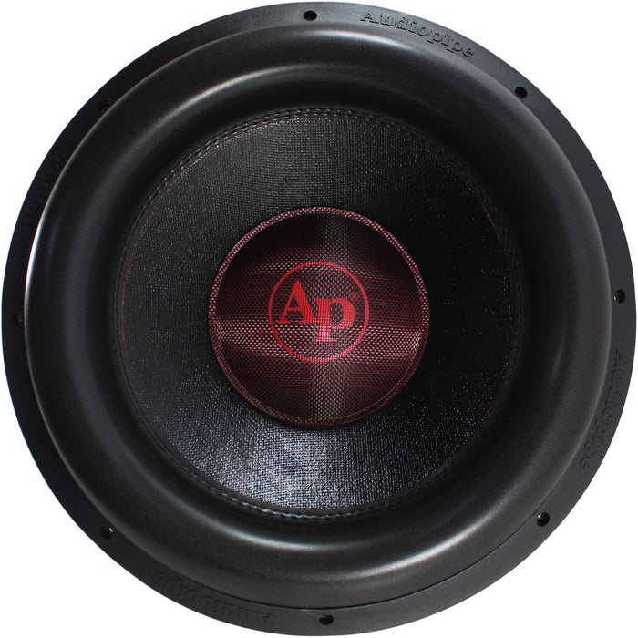 Audiopipe TXX-BDC 15" 1400W RMS 2x4-Ohm DVC Quad Stack Composite Cone Subwoofer