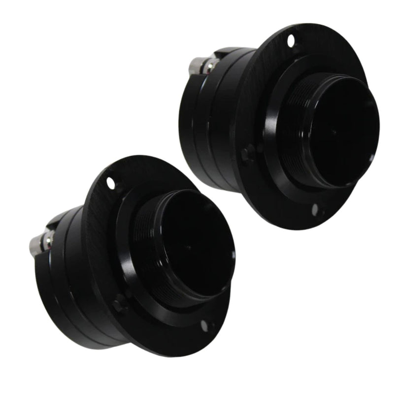 Galeforce T25 1.5" 4-Ohm 35W RMS Car Audio Super Bullet Tweeters – Pair (Black)