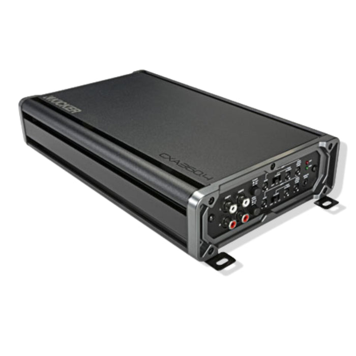 Kicker Full Range 4 Channel Car Amplifier Class A/B 720W Peak 2 Ohm 46CXA3604T