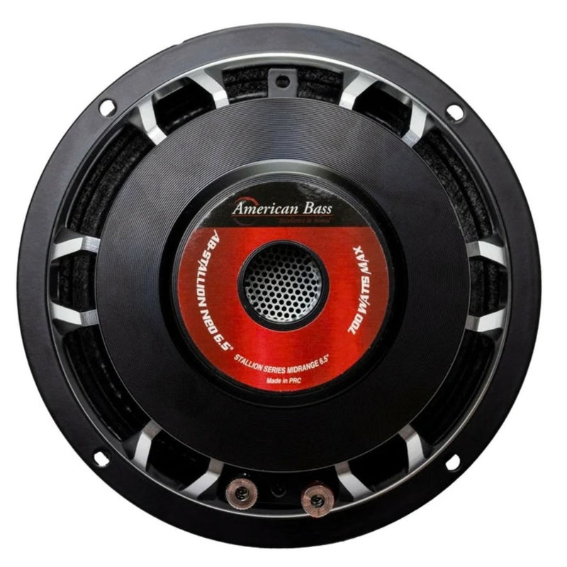 American Bass 6.5" 350W RMS 4-Ohm Neodymium Midrange Speaker STALLION-6.5-MR
