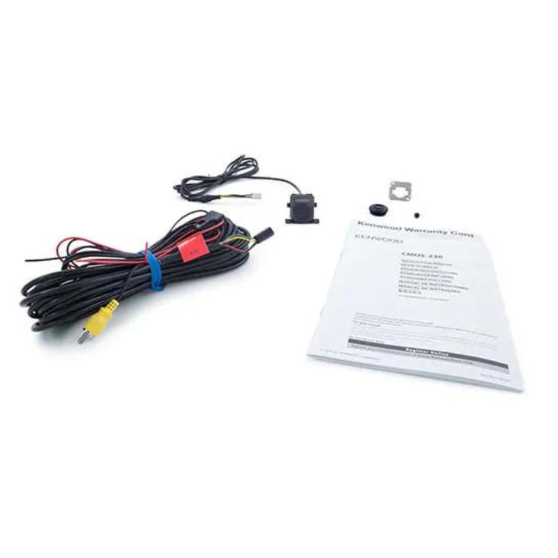 Kenwood DDX5707S DVD receiver & Kenwood CMOS-230 Backup Camera - Surface Mount