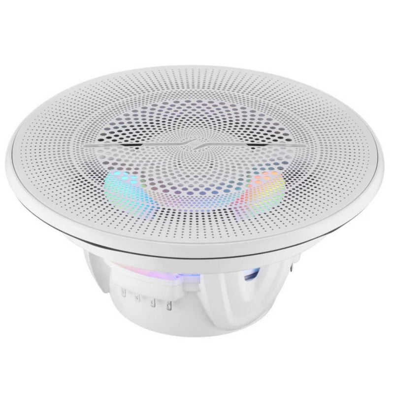 6.5" 150 W RMS 4-Ohm Marine Coaxial Speakers w/ Digital LED Ring NXL-LXY6 (Pair)