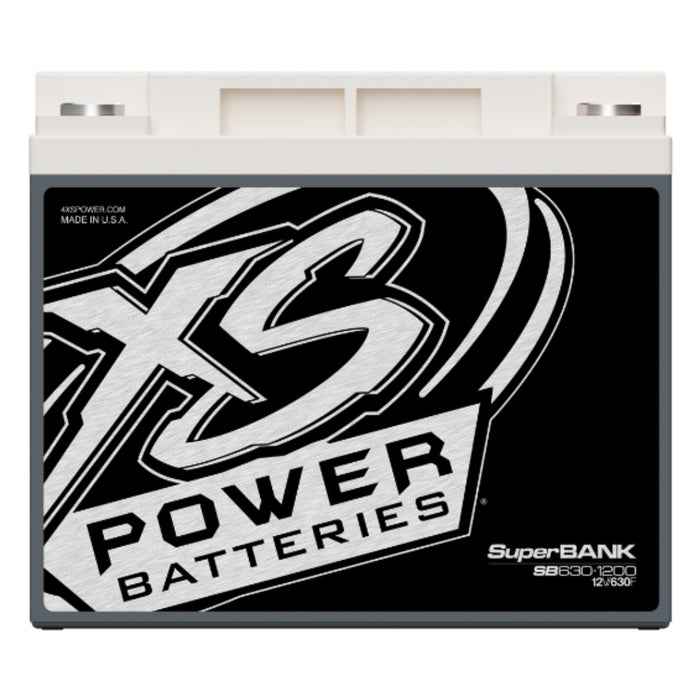 XS Power 12V Super Capacitor Bank 4000W 630 Farad 16Wh 15500 Amps SB630-1200