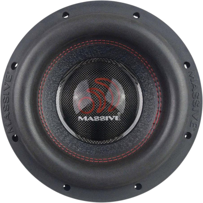 8" 1000W RMS 2-Ohm 2.5" DVC Subwoofer Massive Audio HIPPO Series MA-H82XR