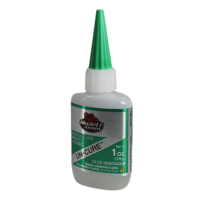 Big Jeff Audio 30-120 Sec 1-8 oz Adhesive Debonder CA Glue Remover Uncure