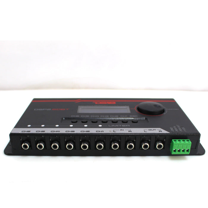 DS18 DSP Crossover & Equalizer 6 Channel Digital Processor Bluetooth DSP2.6DBT