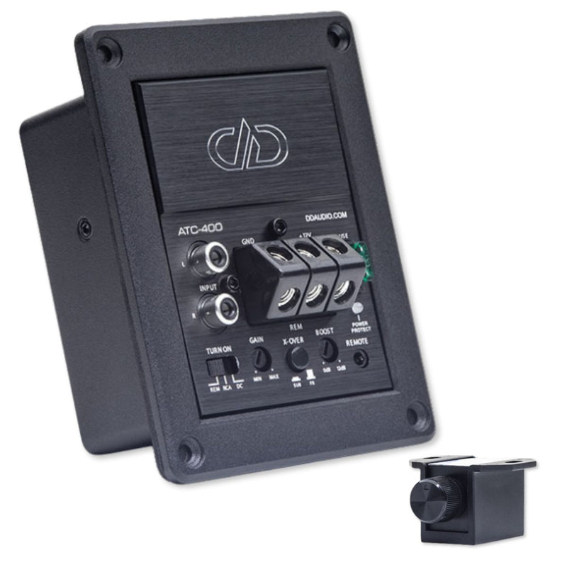 DD Audio 400 Watt Class D Amplified Mini Terminal Cup w/ Remote ATC-400