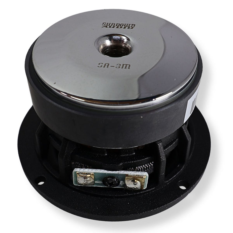 Pair of Sundown Audio 3" 4-Ohm 30W RMS Component Midrange Speakers SA Series V4