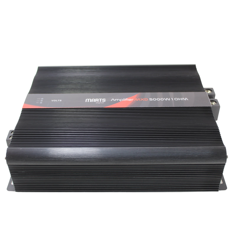 Marts Digital Monoblock Amplifier Full Range Class D 5000W Peak 1 Ohm MXD-5000