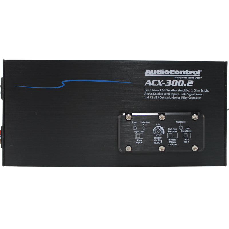 AudioControl All-Weather 2-Channel Amplifier IPX6 Full Range Class D ACX-300.2