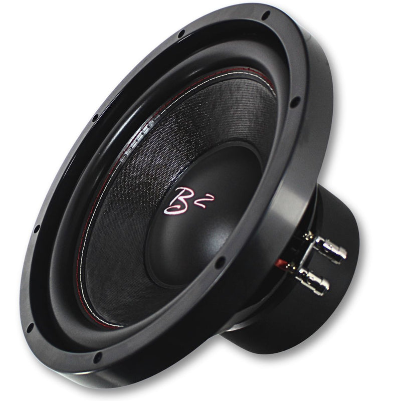 B2 Audio 12" DVC 4 Ohm 2.5" VC 500W RMS RAVE Shallow Mount Subwoofer