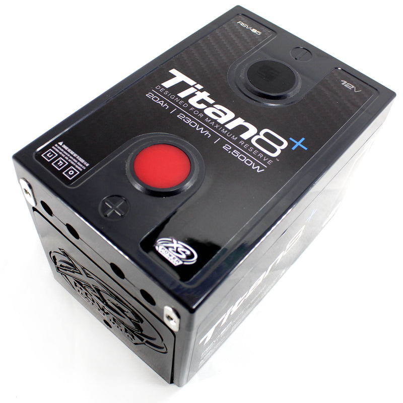 XS Power Titan 8 2500 Watt 12V 1000 Max Amps Lithium Battery RSV-S5 (NO TERMINALS)
