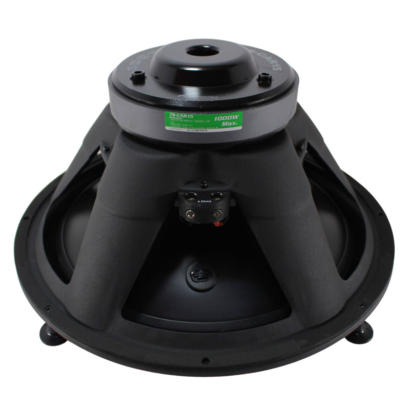 Audiopipe Pro Car Audio 15" 500 Watt RMS 2.5" SVC 4-Ohm Subwoofer