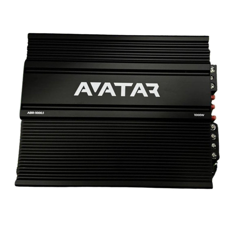 1K RMS Monoblock 1-Ohm Class D Car Audio Bass Amplifier w/ Bass Knob ABR-1000.1