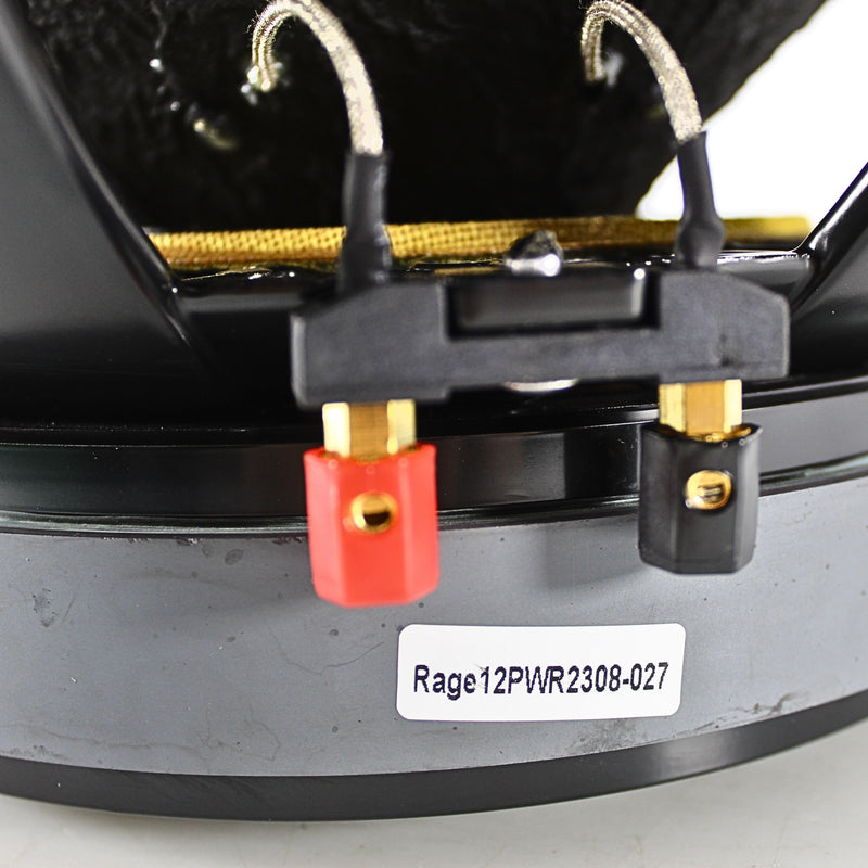 B2 Audio RAGE12PWR Pair of 12" 6-Ohm 500W RMS Water-Resistant Midbass Speakers