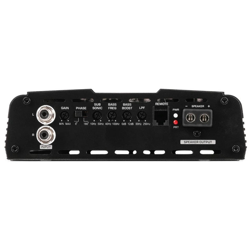 Audiopipe 1500W 1-Ohm Class D Car Audio Mono Amplifier APLX-1500.1 W/ Bass Knob