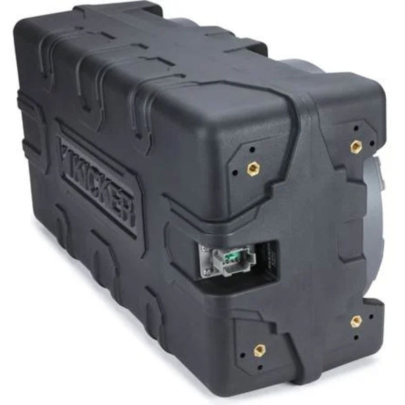 10" 4-Ohm 400 Watts RMS Loaded Marine Subwoofer Enclosure with Passive Radiator