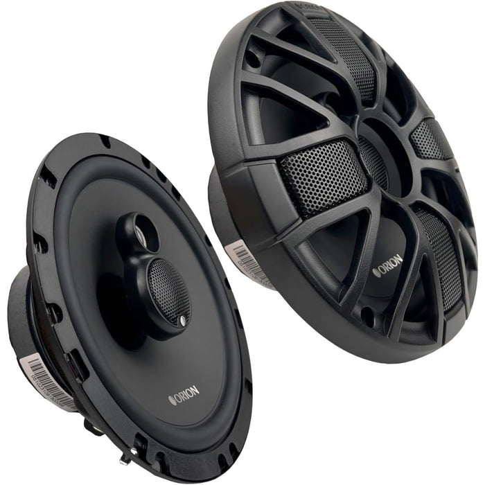 6.5" 3-Way Coaxial 75 Watts RMS Speakers Orion XTR Series XTR65.3 Pair