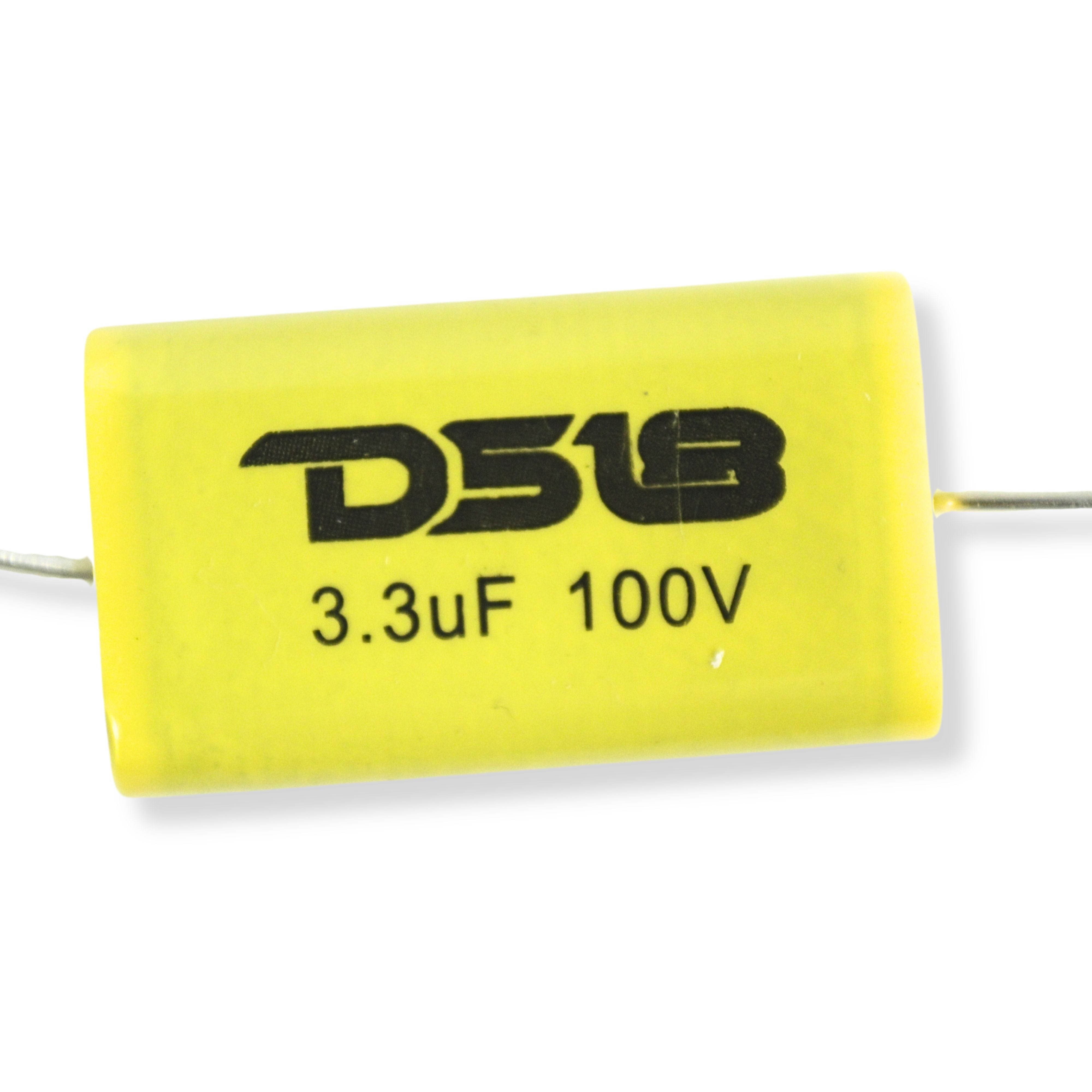 2 x DS18 Universal Capacitor Bass Blocker 3.3uF Works With All