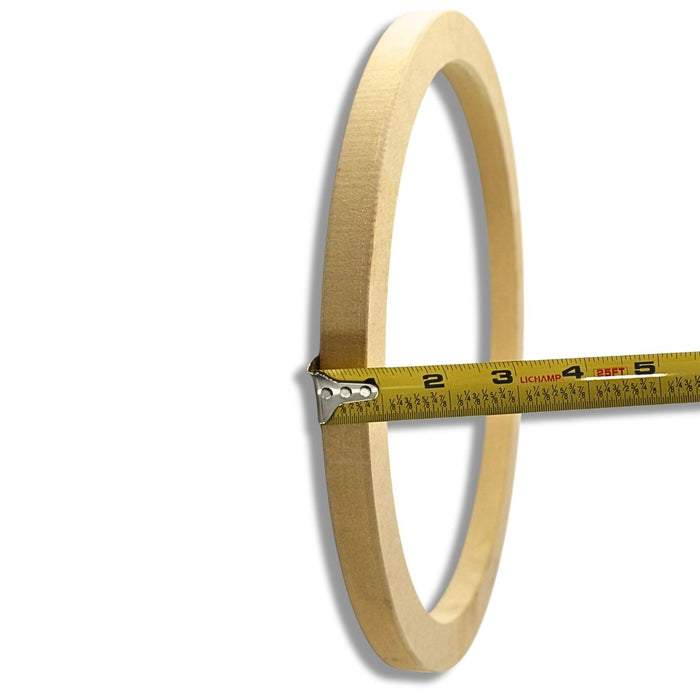 Install Bay 12" High Quality Wood MDF Speaker Spacer Ring Single 3/4" Depth SR12