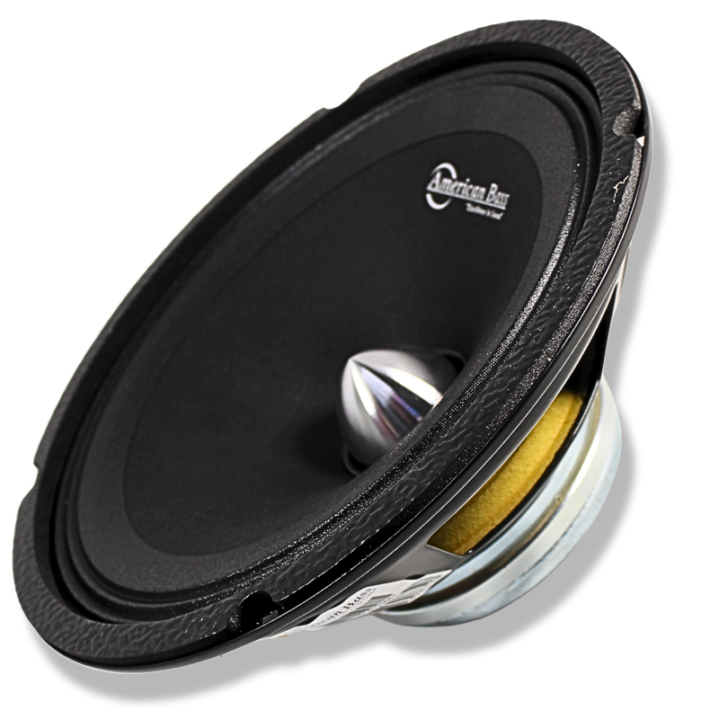 American Bass 8" 200W RMS 4-Ohm 1.5" VC Midrange Pro Neodymium Speaker NEO8