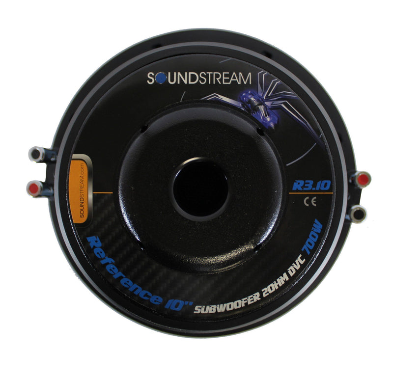 R3.10 10" 1400W Subwoofer Dual 2 Ohm Voice Coil Pro Car Audio Bass