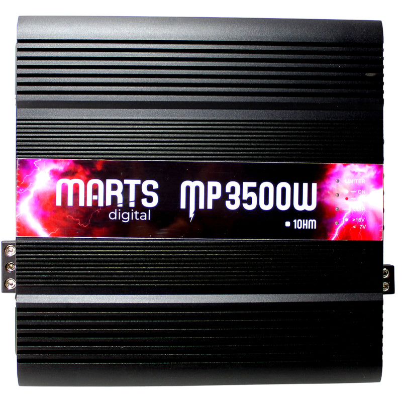 Sundown Audio Combo Pair of U-Series V.2 12" DVC Subs w/Marts Digital Amp 3500w