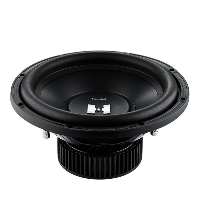 Deaf Bonce Hannibal 12" 600W RMS Dual 4-Ohm Subwoofer HS-1200-D4