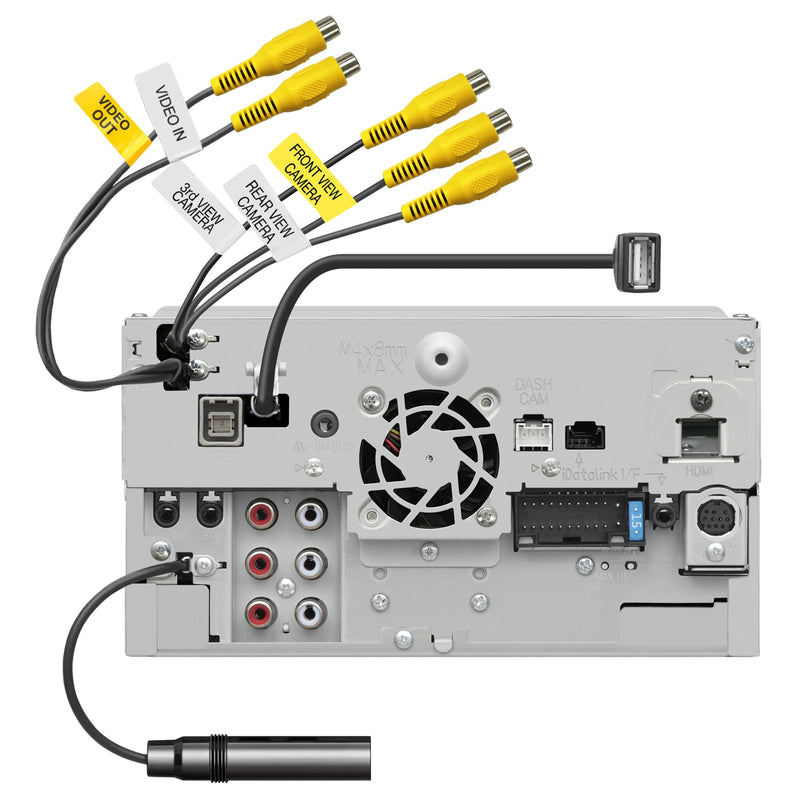 Kenwood 10.1" Touchscreen BT RV/Truck Garmin Navigation Receiver DNR1008RVS