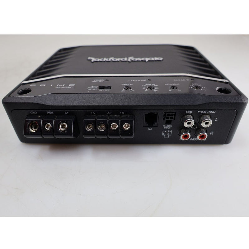 Rockford Fosgate Prime 250W Class-D Mono Subwoofer Amplifier R2-250X1 OPEN BOX