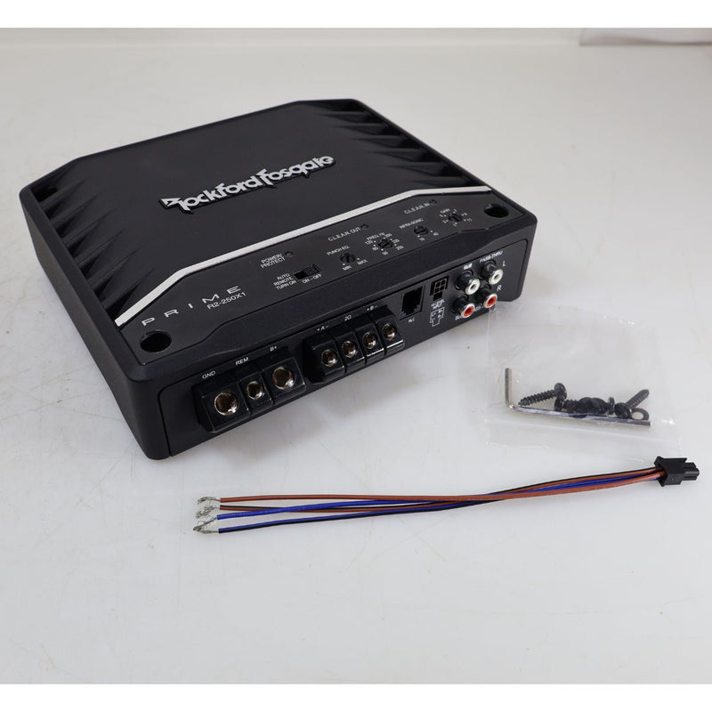 Rockford Fosgate Prime 250W Class-D Mono Subwoofer Amplifier R2-250X1 REFURBISHED