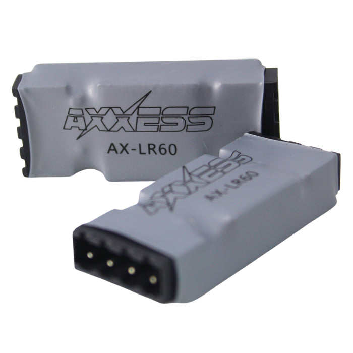 Axxess Pair of 60 Ohm Universal Load Resistors Generating Device Stable Audio Signal AX-LR60