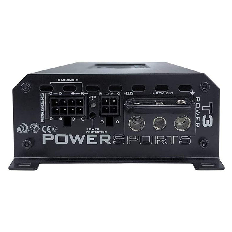 Massive Audio Trident T3 Monoblock 2.8K Watt 1-Ohm Stable Marine Amplifier