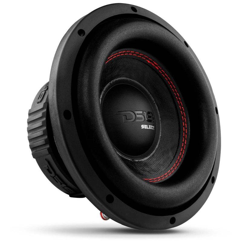 DS18 Select Series 8" 200W RMS 4-Ohm Single Voice Coil Car Audio Subwoofer SLC8S