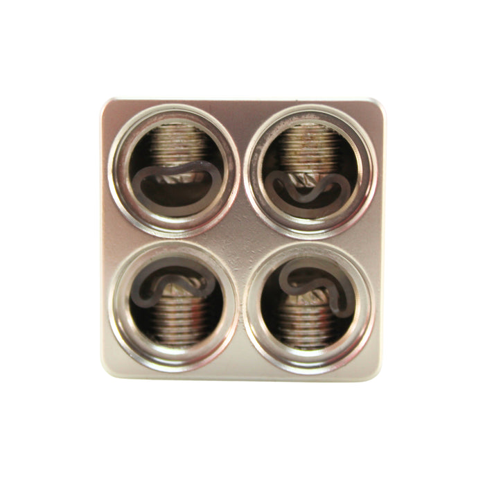 Audiopipe 1x 0GA Input 2x 0GA or 4x 0GA Output Reducer with Offset Stub Pair