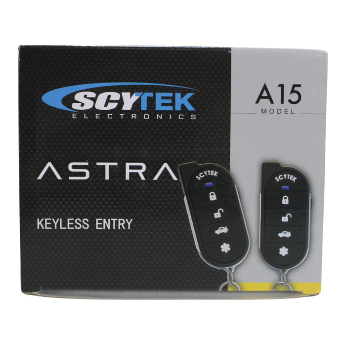 A15 Advanced Keyless Entry System with 2 Remote Key Fob Controls - Secure Access.