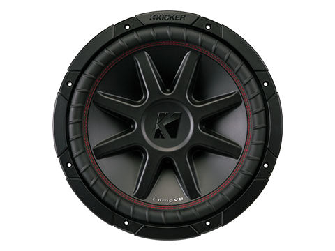 Kicker 12" 4 Ohm 800W Peak CompVR Pro Car Audio Subwoofer Black 43CVR124