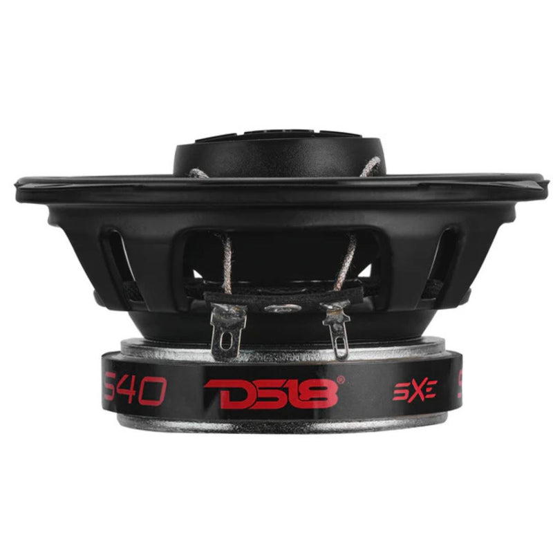 4" 40 Watt RMS 4-Ohm 2-Way Coaxial Speaker Pair w/Tweeter DS18 SELECT Series S40