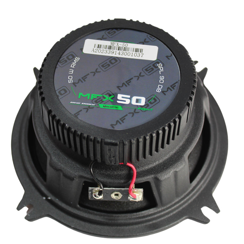 Deaf Bonce 5.2" 50W RMS  4 Ohm Coaxial Speakers Machete FIGHT Series MFX-50