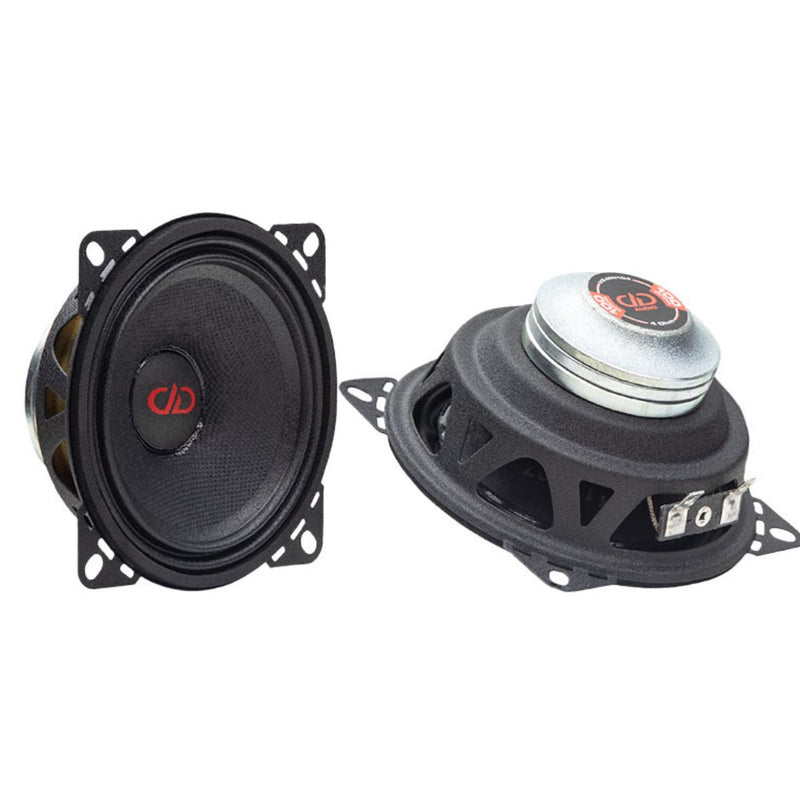 DD Audio 4" 100 Watt RMS 4 Ohm Neo Midrange Speaker Pair VO-MN104