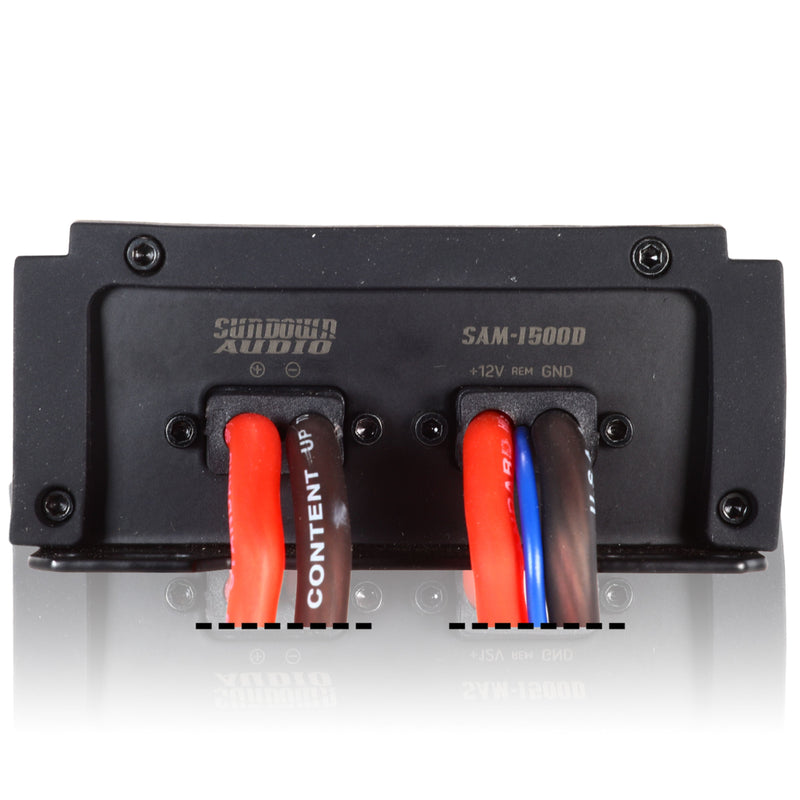 Sundown Powersports Monoblock Amplifier 1500W Class D IP67 1-Ohm PS-SAMv21500