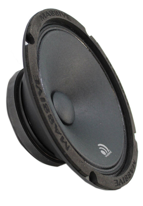 Massive Audio Pro 8" 300 Watt Speaker 8 Ohm Closed Back Mid-Range M8C