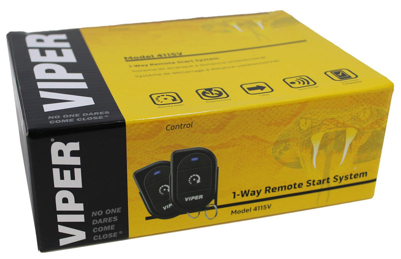 Viper Basic 1-Way One Button Remote Start System SmartStart Compatible 4115V