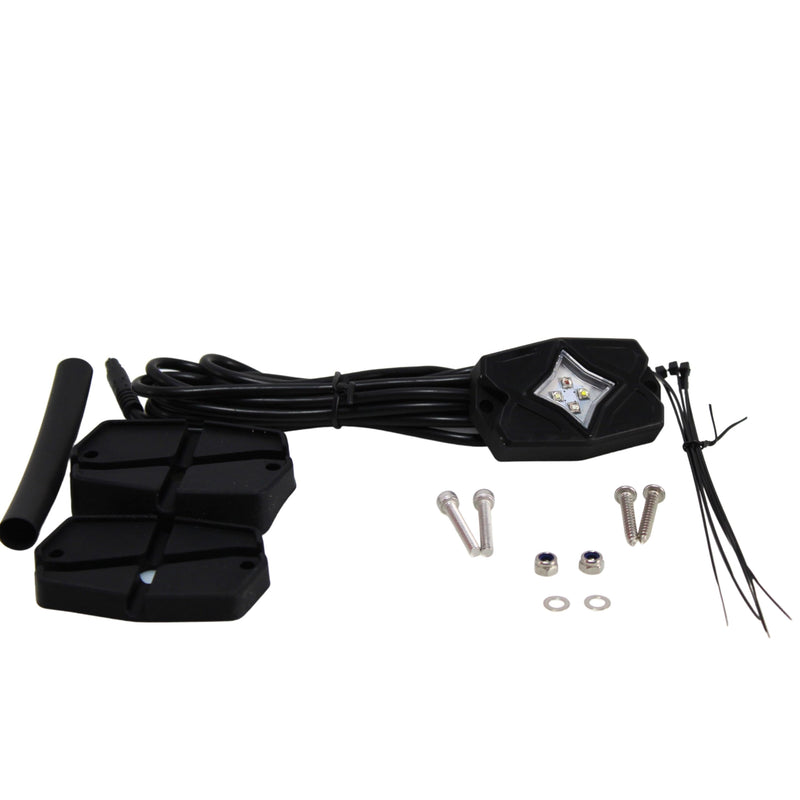 Audiopipe Pipedream Waterproof RGBW LED Rock Light Kit NL-4930UC